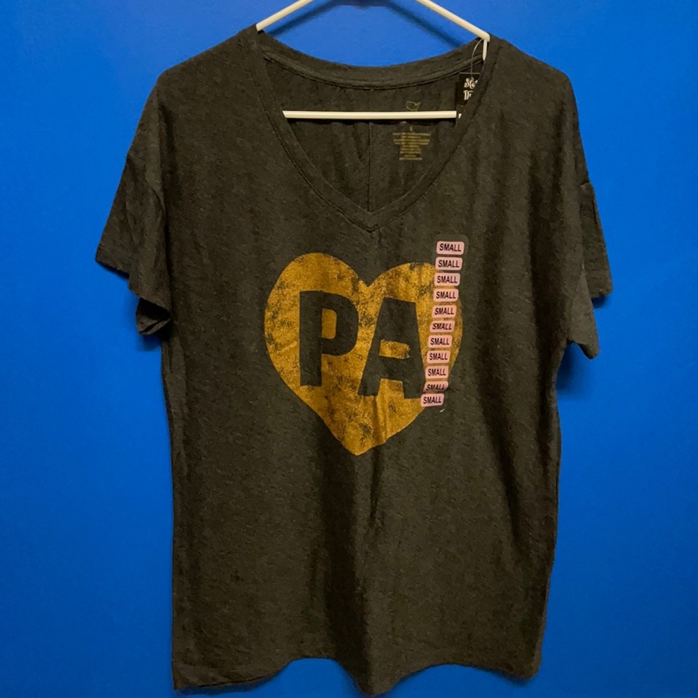 State of Mine PA tee. NWT. Small